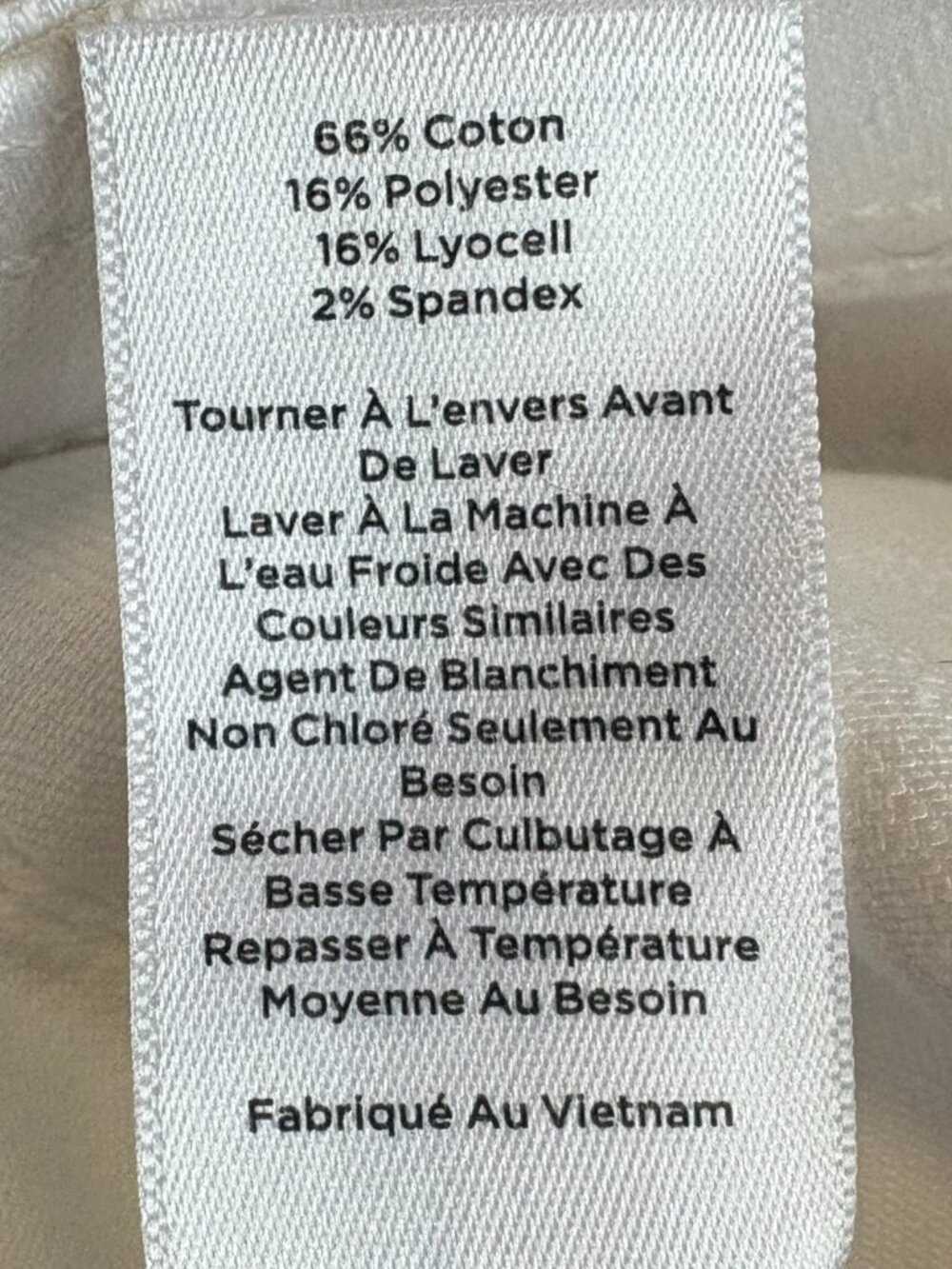 Talbots White Curvy High-Waist Wide-Leg Crop Jeans Womens Size 8 - Picture 12 of 12